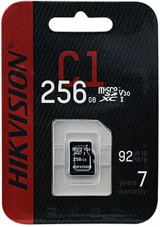 Hs-Tf-C1 Micro Sd Hikvision 256Gb Scheda Microsd 92Mb/S Videosorveglianza