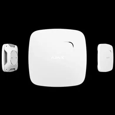 Ajax FIREPROTECT PLUS 8219 Rivelatore antincendio Bianco wireless con sensore di temperatura e di ossido di carboni