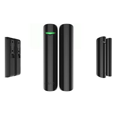 Ajax DOORPROTECT PLUS 9996 Rivelatore contatto magnetico Nero con inclinazione 5% wireless con ingresso NC Ajax DOORPROTECT PLUS 9996 Rivelatore contatto magnetico Nero con inclinazione 5% wireless con ingresso NC
