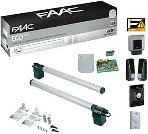 Faac 105633445 Kit Leader 230V Motore Per Cancello Battente Green Anta 1,8Mt