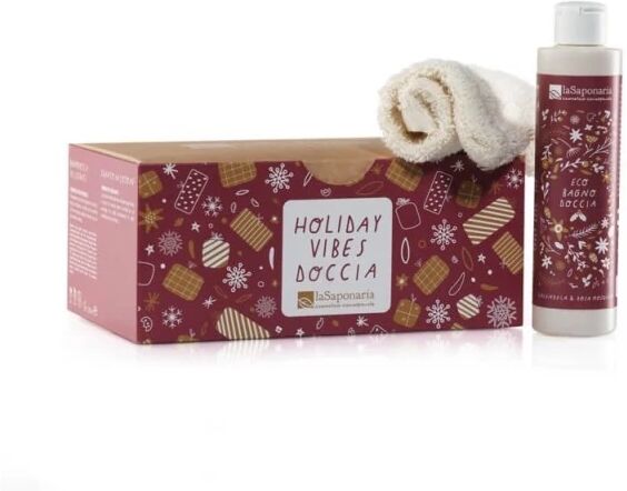 la saponaria idee regalo cofanetto holiday vibes doccia