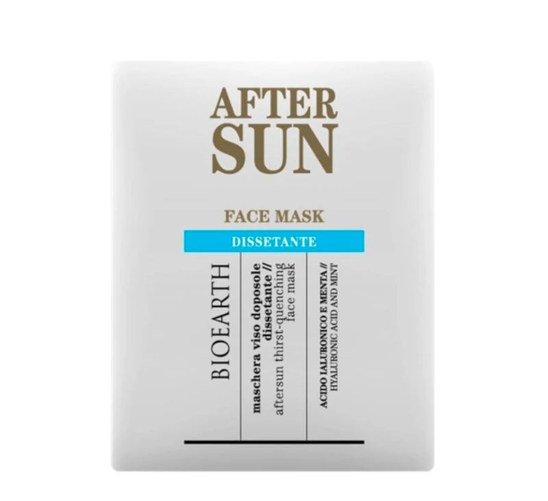 bioearth doposole bio maschera viso dissetante after sun