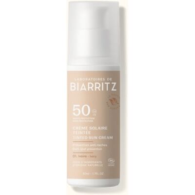 Laboratoires de Biarritz SPF50 Crema Solare Tinta - Crema Solare Laboratoires de Biarritz SPF50 Crema Solare Tinta - Crema Solare