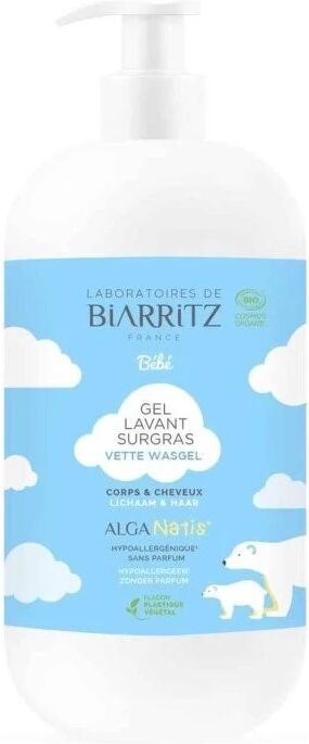 laboratoires de biarritz Bagnetto neonati Gel Detergente Ultra-Ricco e Delicato Corpo e Capelli per Bebè