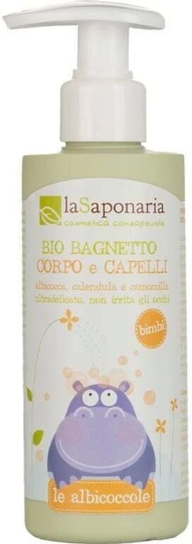 la saponaria Shampoo Neonati e Bambini Bio Bagnetto Corpo Capelli