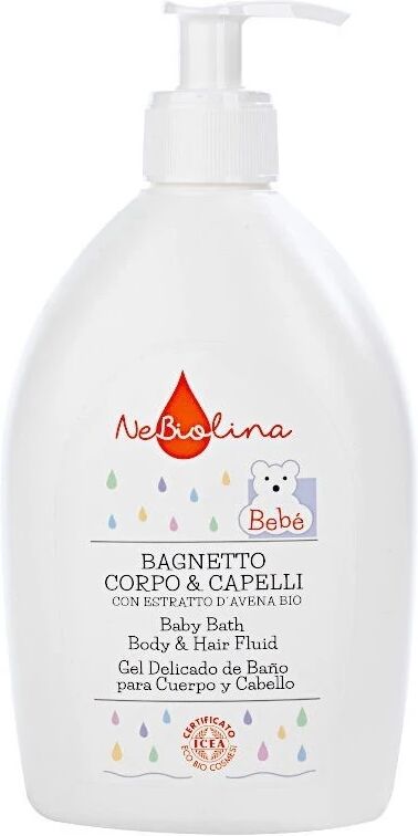 nebiolina Bagnetto neonati Bagnetto Corpo e Capelli