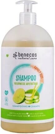 benecos shampoo capelli crespi shampoo lime e aloe freshness adventure