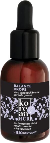 gentleaf lozioni per capelli e oli balance drops siero seboquilibrante per cute grassa