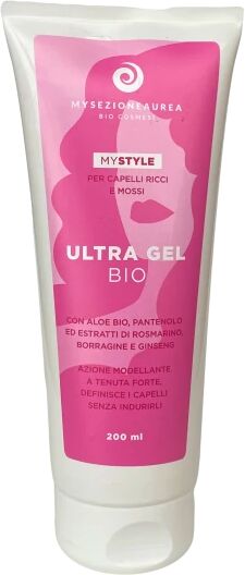 my sezione aurea styling ultra gel bio per capelli ricci e mossi my style