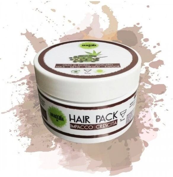 anarkhia bio Maschere Hair Pack Crescita Impacco Capelli Stimolante e Rinforzante