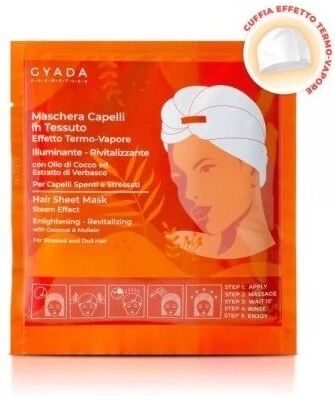 gyada cosmetics Maschere Maschera Capelli in Tessuto n.6 Illuminante e Rivitalizzante