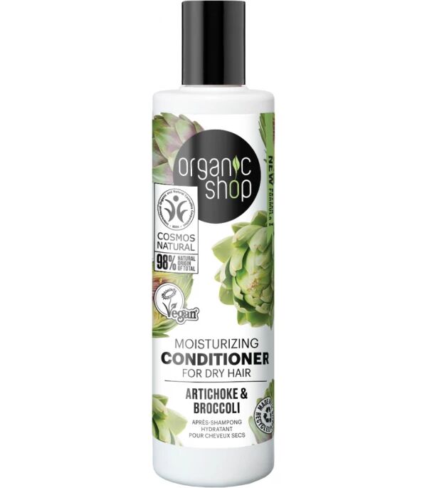 organic shop Balsamo Capelli Secchi e Trattati Balsamo Lucidante con Broccoli e Carciofi