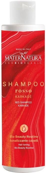 maternatura Riflessanti capelli Shampoo Tonalizzante Rosso Karkadè