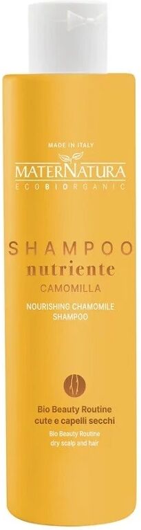 maternatura Shampoo Capelli Secchi e Trattati Shampoo Bio per Cute e Capelli Secchi alla Camomilla