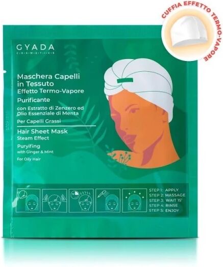 gyada cosmetics Maschere Maschera Capelli in Tessuto 5 Purificante