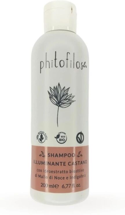 phitofilos Riflessanti capelli Shampoo Riflessante Castano con Mallo