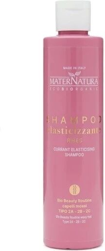 maternatura Shampoo bio capelli ricci e mossi Shampoo Elasticizzante Capelli Mossi al Ribes