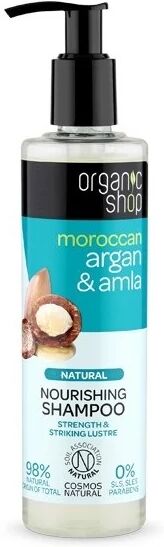 organic shop Shampoo Capelli Secchi e Trattati Shampoo Nutriente con Olio di Argan ed Amla