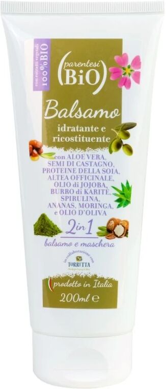 parentesi bio Balsamo Capelli Secchi e Trattati Balsamo Idratante e Ricostituente 2 in 1