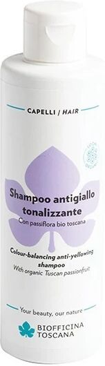 biofficina toscana Protezione colore Shampoo Antigiallo Tonalizzante