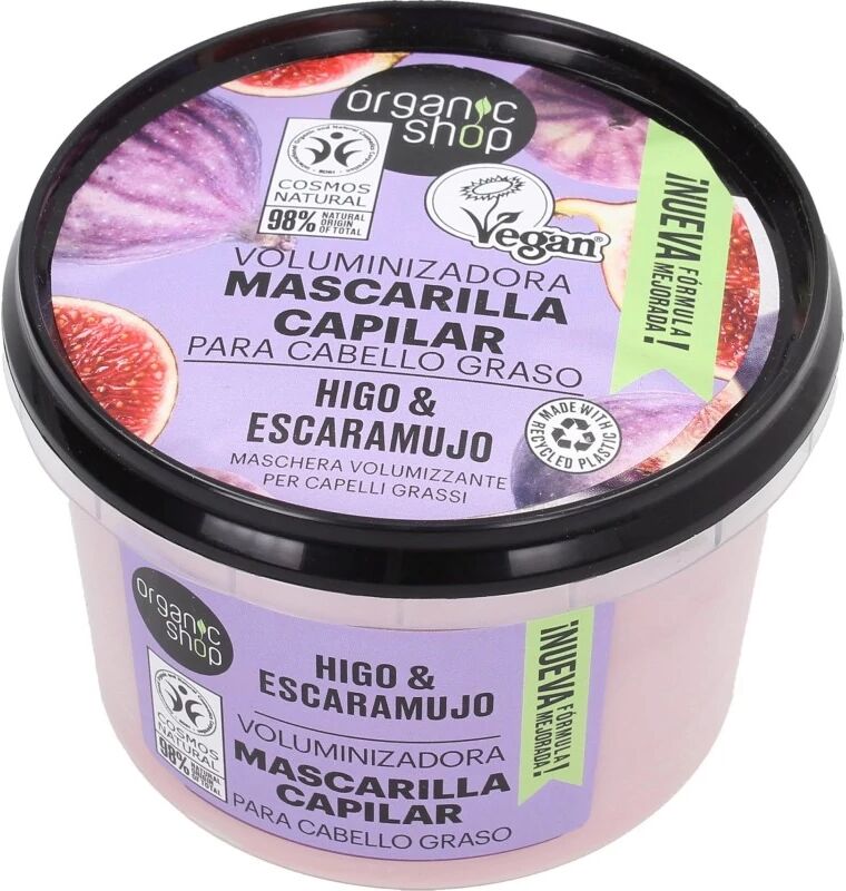 organic shop Maschere Maschera Capelli Volumizzante e Riequilibrante con Fico d'India