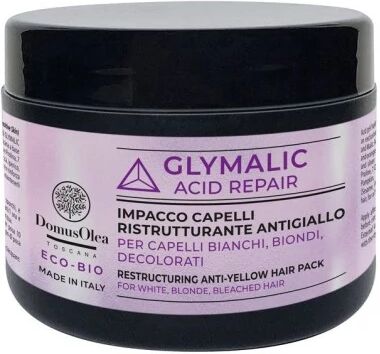 domus olea toscana Impacco pre-shampoo Glymalic Acid Repair Impacco Capelli Ristrutturante Antigiallo