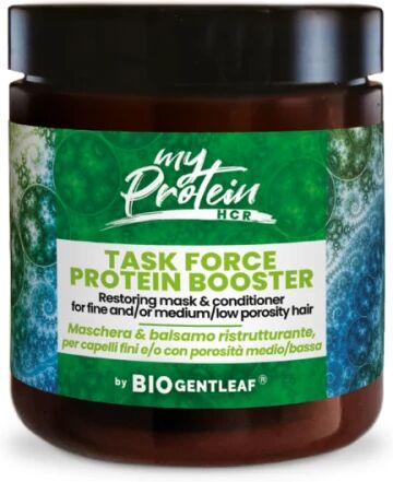 gentleaf Maschere Task Force Protein Booster Maschera e Balsamo Ristrutturante