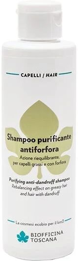 biofficina toscana Shampoo antiforfora Shampoo Purificante Antiforfora