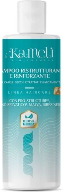 kamelì Shampoo Capelli Secchi e Trattati Shampoo Ristrutturante e Rinforzante