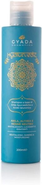 gyada cosmetics Shampoo Capelli Crespi Hyalurvedic Shampoo Rivitalizzante