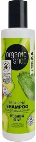 organic shop Shampoo Capelli Secchi e Trattati Shampoo Ristrutturante Olio d'Oliva e Avocado