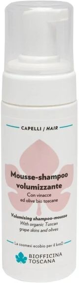 biofficina toscana Shampoo Capelli Sottili Mousse Shampoo Volumizzante