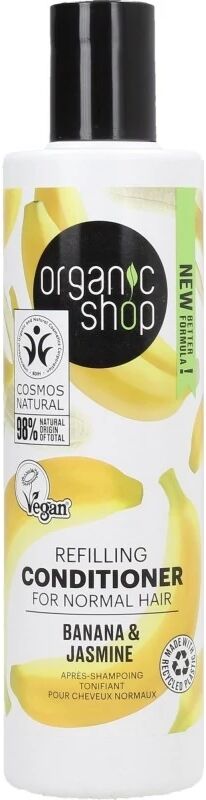 organic shop Balsamo Capelli Lisci Balsamo Nutriente con Banana e Gelsomino