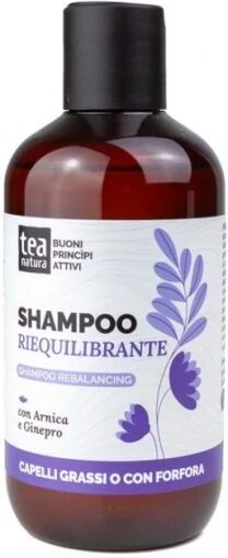 tea natura Shampoo bio capelli grassi Shampoo Riequilibrante per Capelli Grassi e con Forfora