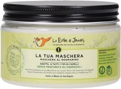 le erbe di janas Maschere Maschera per Capelli al Rosmarino Selvatico