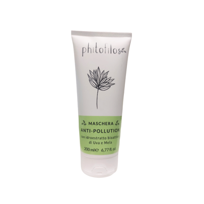 phitofilos Maschera Detox Antipollution per Capelli con Basilico e Canapa phitofilos Maschera Detox Antipollution per Capelli con Basilico e Canapa