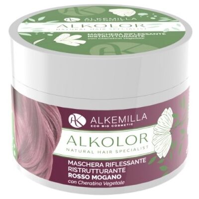 Alkemilla Maschera Capelli - Mogano Rosso - Maschera per colore Alkemilla Maschera Capelli - Mogano Rosso - Maschera per colore