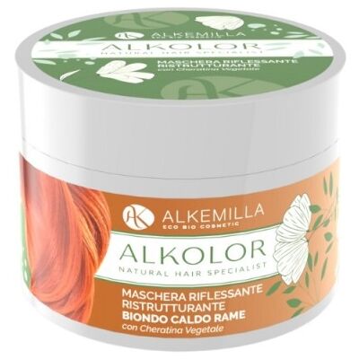 Alkemilla Maschera Capelli - Biondo Caldo Rame - Maschera Alkemilla Maschera Capelli - Biondo Caldo Rame - Maschera