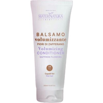 maternatura Balsamo Volumizzante Capelli Fini ai Fiori di Zafferano maternatura Balsamo Volumizzante Capelli Fini ai Fiori di Zafferano