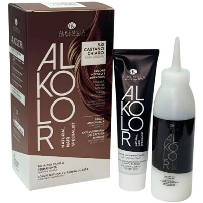 Alkemilla Tinta Capelli 5.0 Castano Chiaro Alkemilla Tinta Capelli 5.0 Castano Chiaro