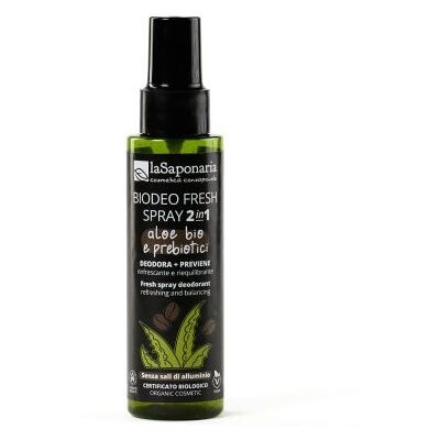 la saponaria Biodeo Fresh Deodorante Spray Naturale per Uomo Senza Sali di Alluminio la saponaria Biodeo Fresh Deodorante Spray Naturale per Uomo Senza Sali di Alluminio