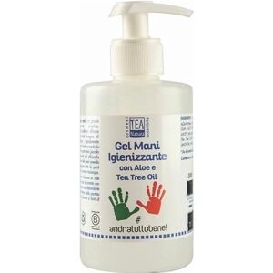 tea natura Igienizzanti Mani Gel Mani Igienizzante con Aloe e Tea Tree Oil 300 ml