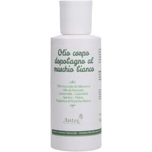 antos cosmetici Oli e Burri Olio Dopo Bagno al Muschio Bianco