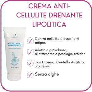 yuniwa cosmetics Anti-cellulite Bio Crema anti-cellulite drenante lipolitica