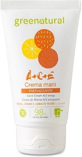 greenatural cura mani e unghie crema mani biologica alle multivitamine ace