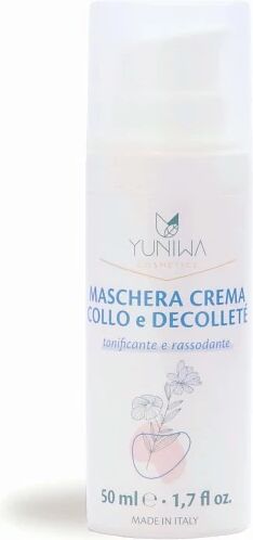 yuniwa cosmetics creme seno maschera crema collo e décolleté tonificante e rassodante