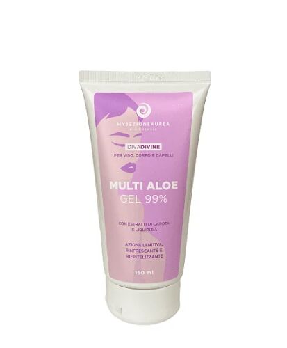 my sezione aurea unguenti e pomate diva divine multi gel d' aloe vera puro 99%