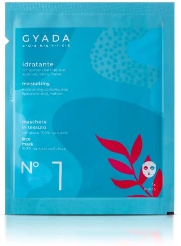 gyada cosmetics Maschere Viso Maschera Idratante in Tessuto con Aloe Vera N.1