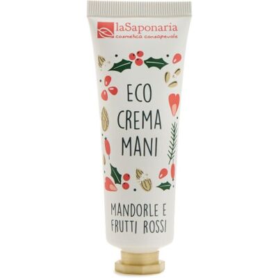 la saponaria Crema Mani Mandorle e Frutti Rossi la saponaria Crema Mani Mandorle e Frutti Rossi