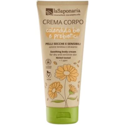la saponaria Crema corpo pelli secche e sensibili – Calendula Bio e Prebiotici la saponaria Crema corpo pelli secche e sensibili – Calendula Bio e Prebiotici
